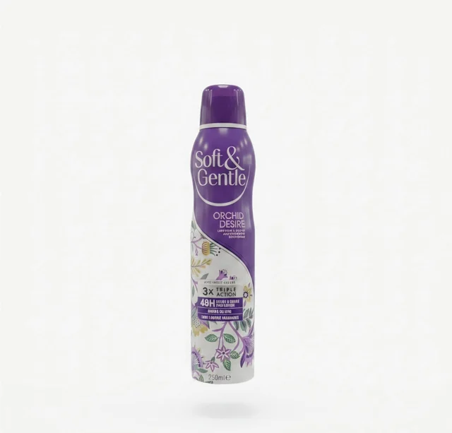 اسپری ضد تعریق سافت اند جنتل رایحه ارکیده (Orchid Desire)