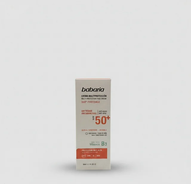 کرم ضد آفتاب و چندمنظوره صورت باباریا مدل 360 Photoage با SPF 50+ (ضد لک و ضد چروک)
