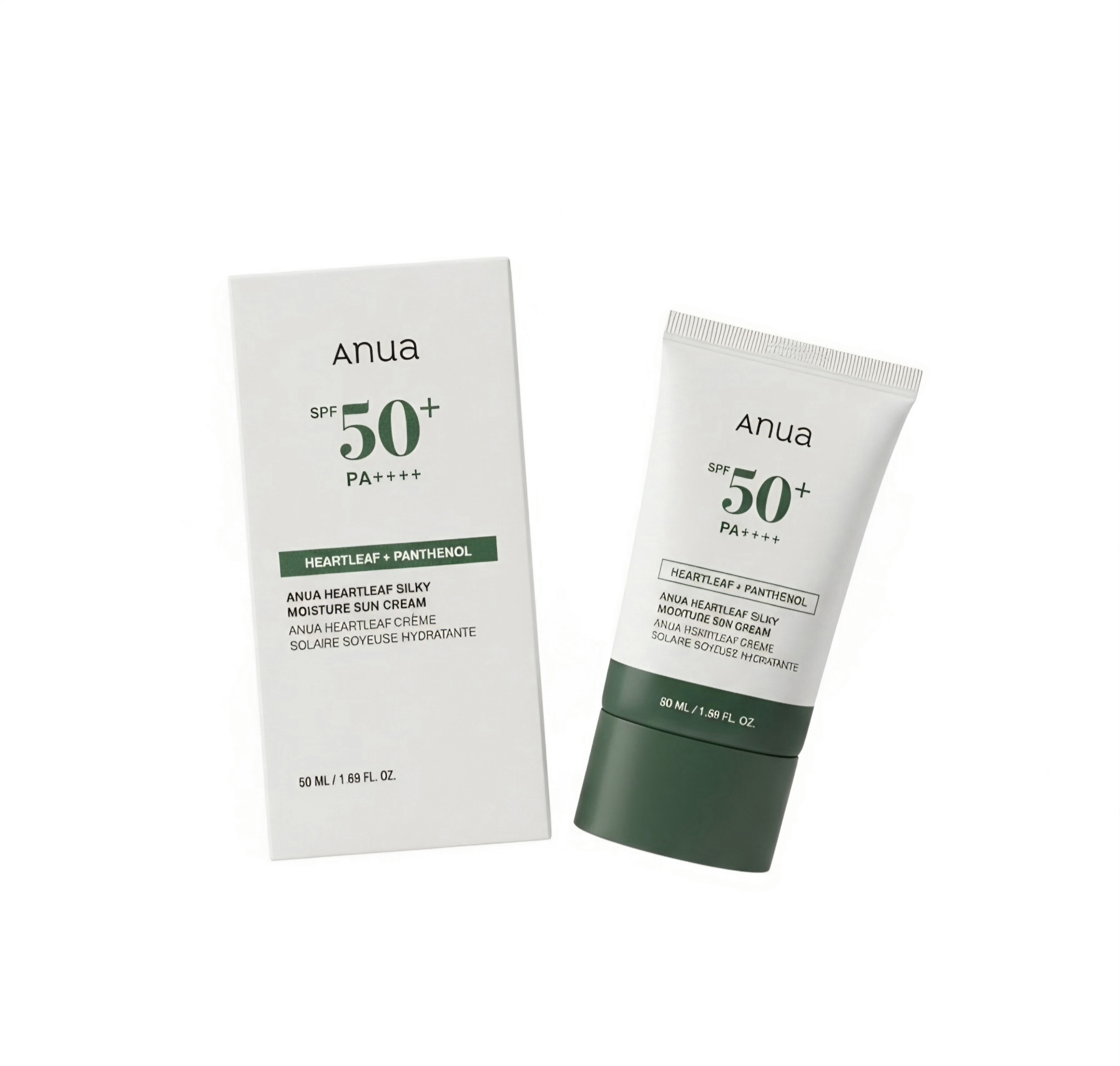 کرم ضد آفتاب آبرسان هارتلیف و پانتنول آنوا اصل (Anua) با SPF 50  حجم ۵۰ میل