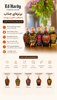 برنزکننده های اد هاردی